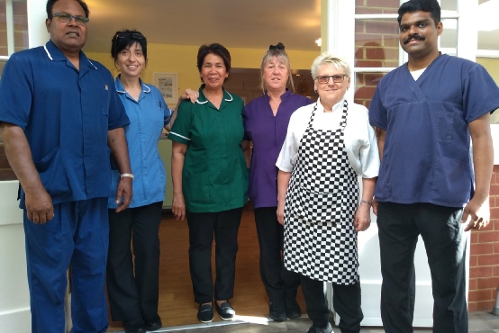 Ashdown Nursing Home staff group image