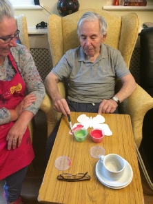 Ashdown Nursing Home resident