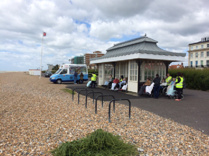 Ashdown Nursing Home resident's day out
